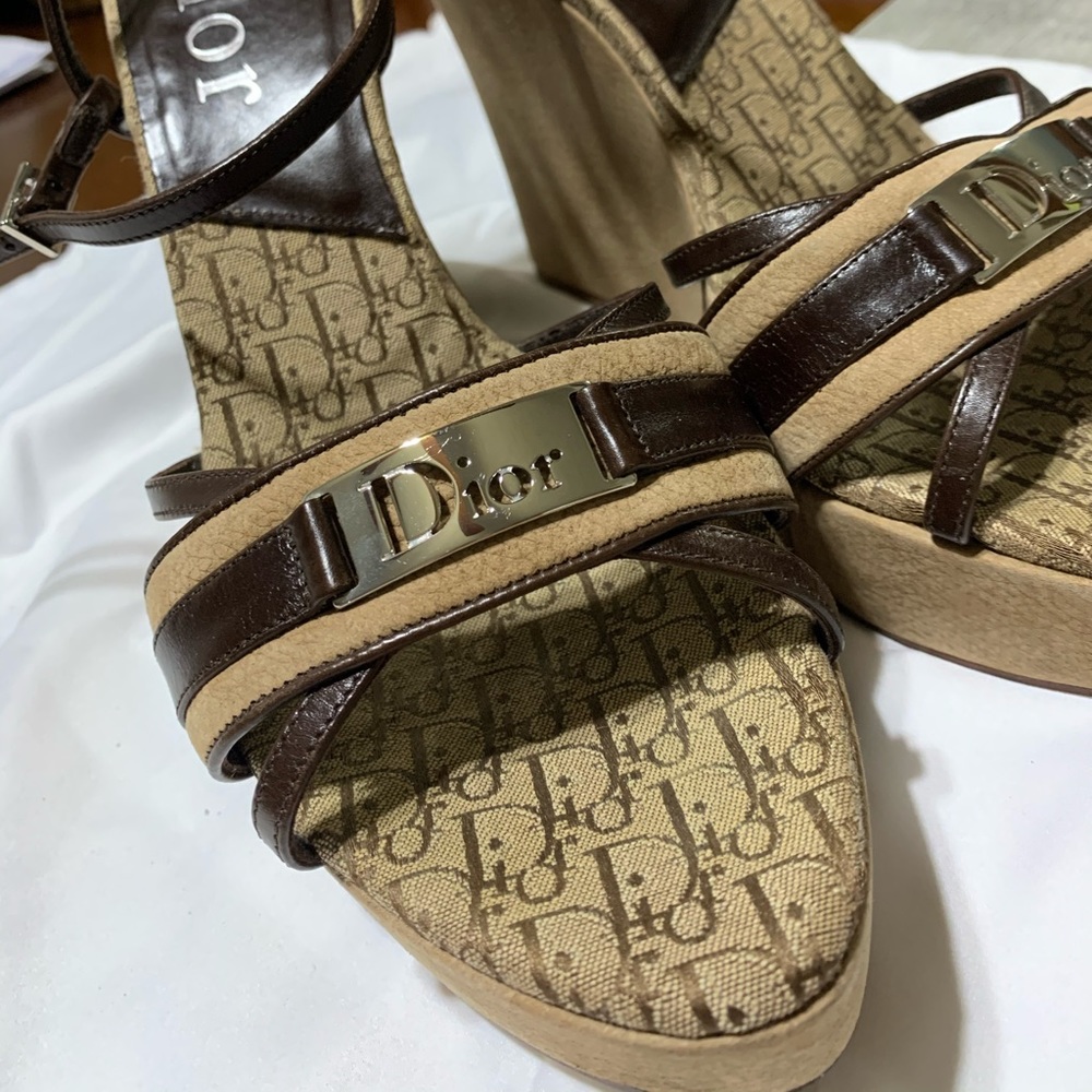 Christian Dior Platform Wedge